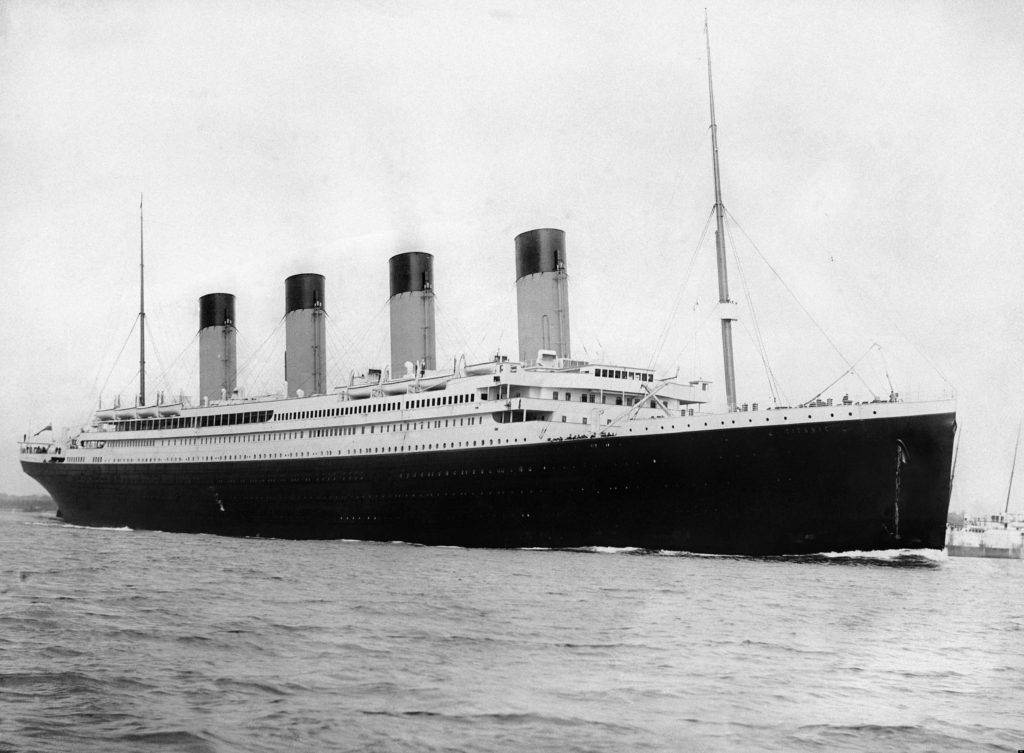 «Титаник». 1912 г