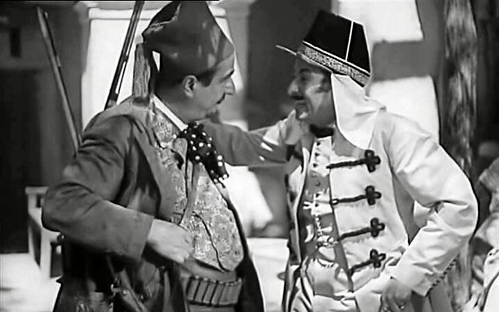 Кадр из фильма «Тартарен из Тараскона»,  (1934г.). Режиссёр Раймон Бернар