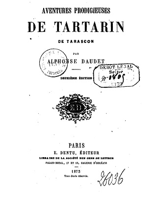 Тартарен из Тараскона. Издание 1875 года