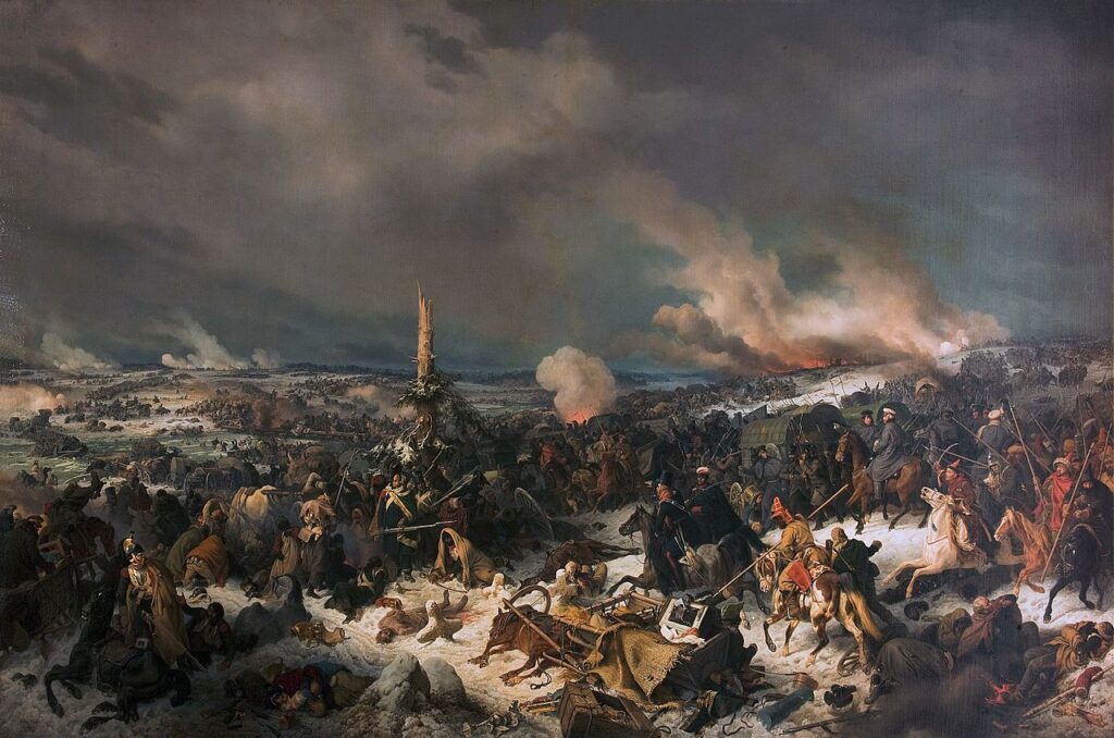 Отечественная война 1812 года. Переправа через Березину (1844). Петер фон Гесс