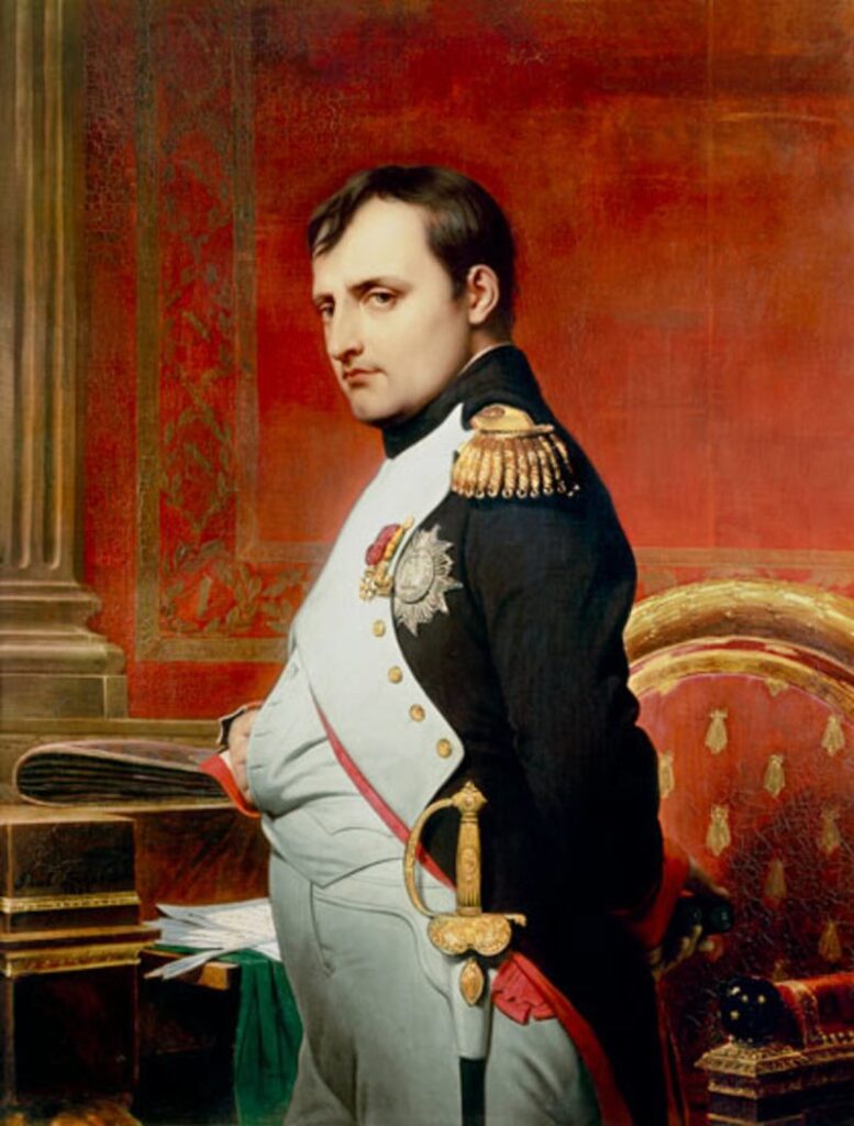 Портрет Наполеона I кисти Поля Делароша