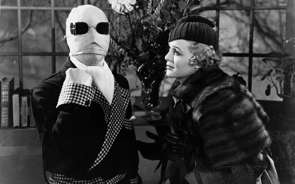 Кадр из фильма «Человек-невидимка», 1933г. Режисссёр
Джеймс Уэйл