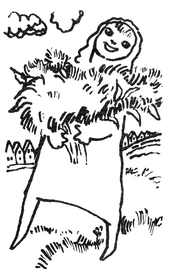 Иллюстрация к рассказу «Голубая хризантема»