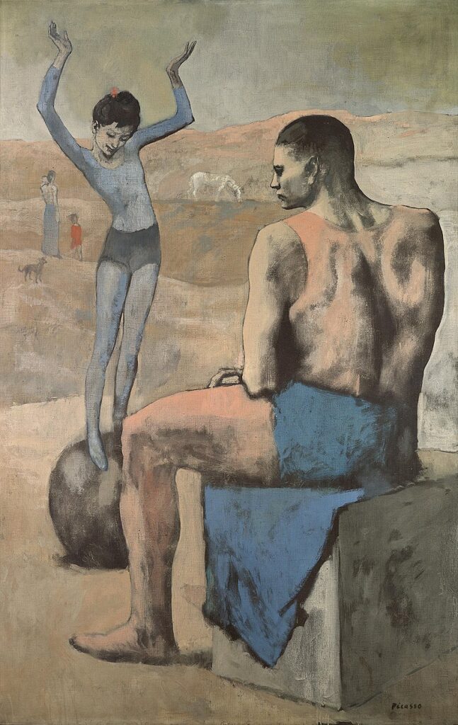 Пабло Пикассо, Картина «Девочка на шаре», 1905