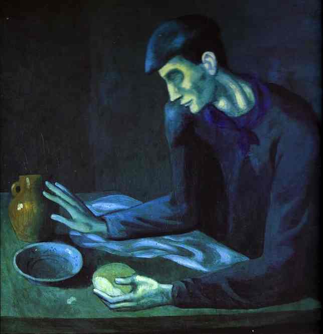 П. Пикассо. «Завтрак слепого». 1903г.