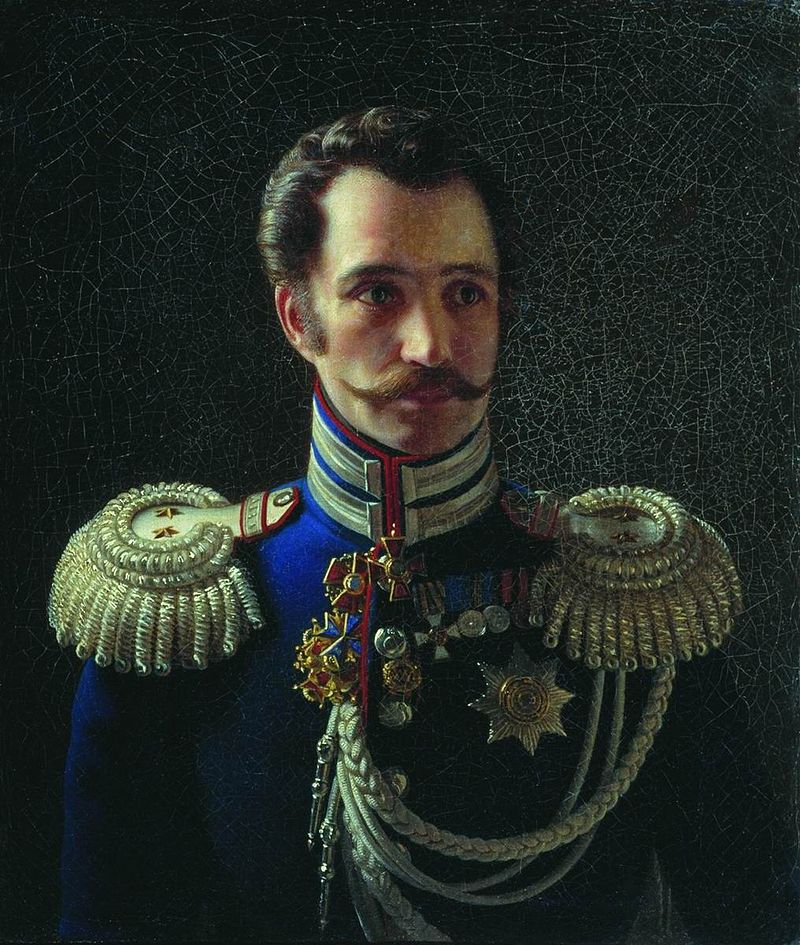 Генерал Дубельт, управляющий Третьим отделением в 1839—56 годах. Портрет работы художника А. В. Тыранова.