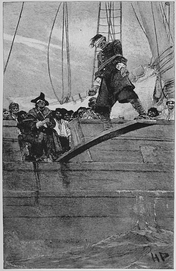 Пираты не заставляли своих жертв «ходить по доске» - это выдумка Джеймса Барри, создателя «Питера Пэна»