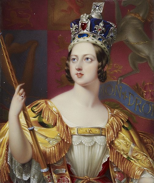 Коронационный портрет королевы Виктории кисти Джорджа Хейтера