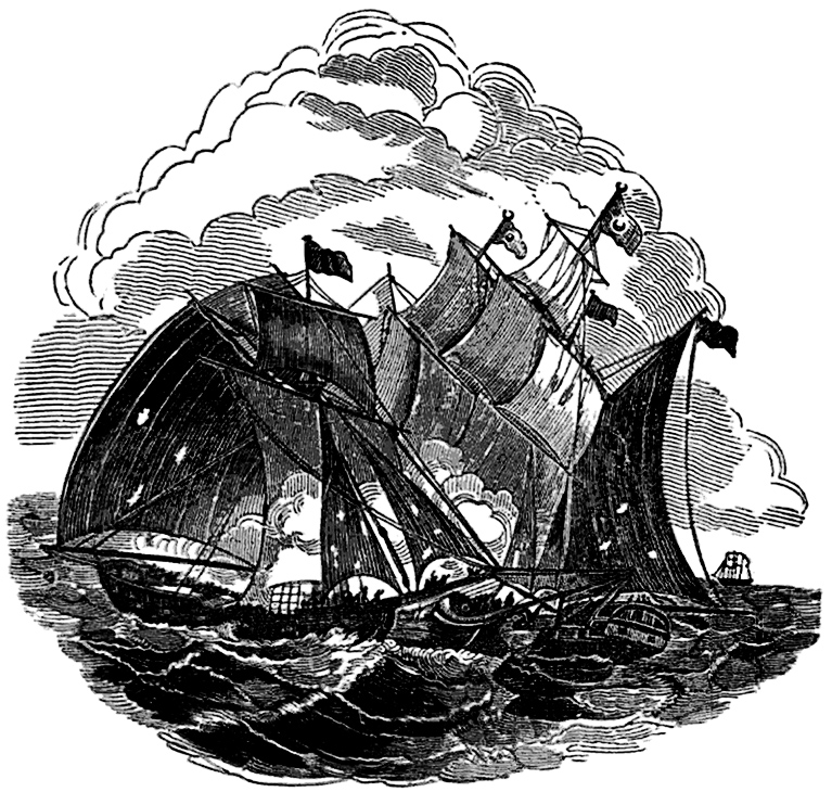 Генри Эвери захватывает корабль Великого Могола