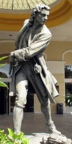 Статуя Вудса Роджерса у отеля Hilton British Colonial, Нассау