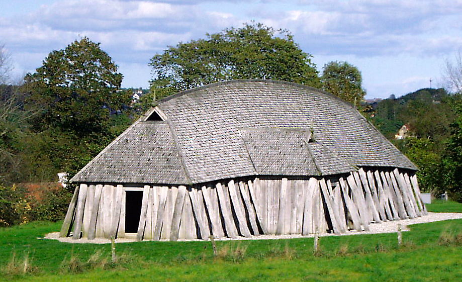 Как жили викинги. Реконструкция датского жилища времён викингов