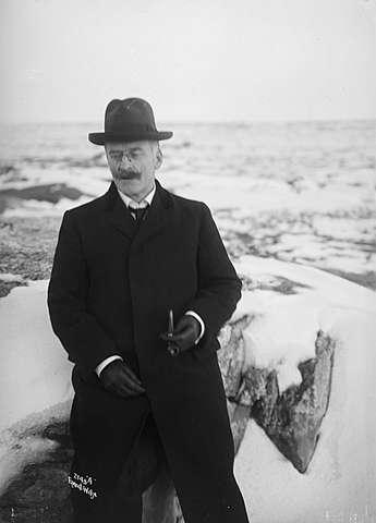Фотография Кнута Гамсуна 1914 года