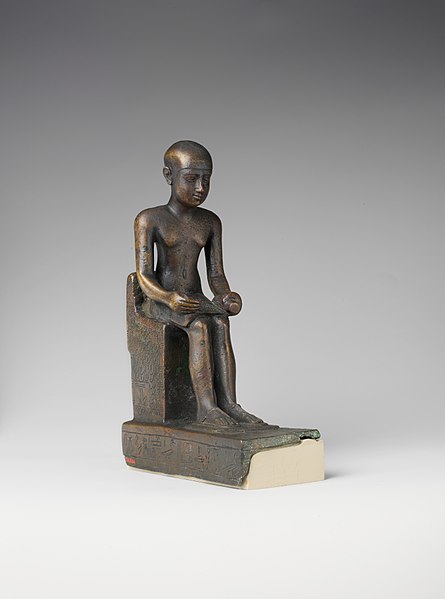 Статуэтка Имхотеп, 664-30 годы до н.э.