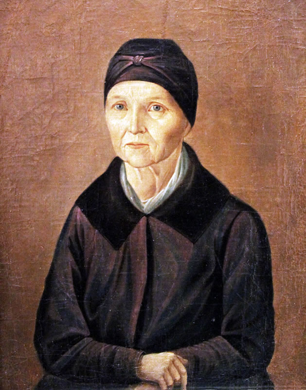 Арина Родионовна. Портрет работы неизвестного художника